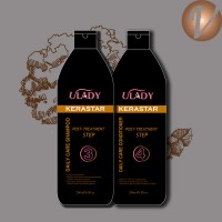 home use after brazilian keraitn treatment care shampoo and conditioner with Hydrolyzed Keratin