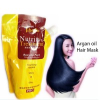 OEM Cream type private model bag packaging organic agran oil hair mask